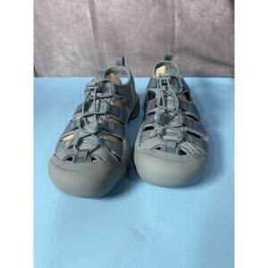 KEEN Women's Newport H2 Closed Toe Water Sandal Mono chrome/ smoke blue sz 7.5